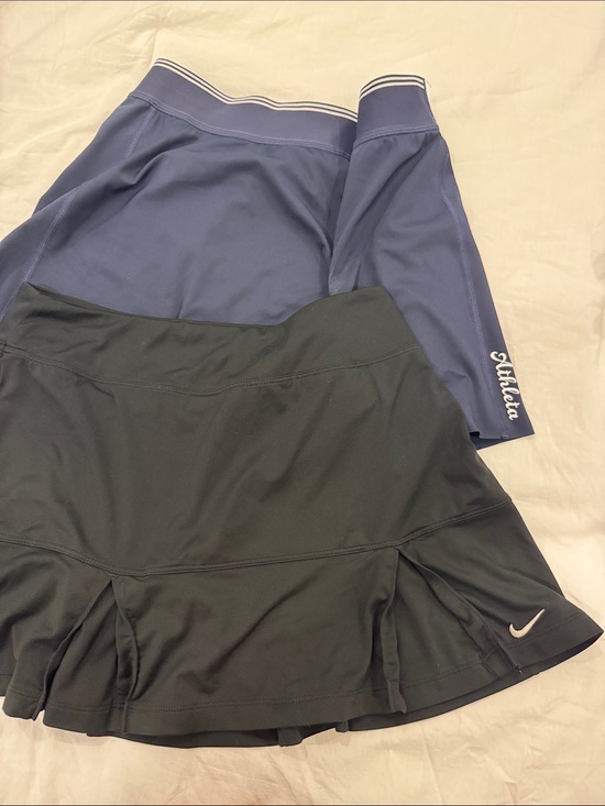 Athleta Dresses & Skirts - Athleta Navy & Nike Navy tennis Skorts med